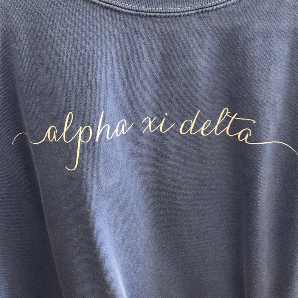 Comfort Colors Alpha Xi Delta Sweatshirt